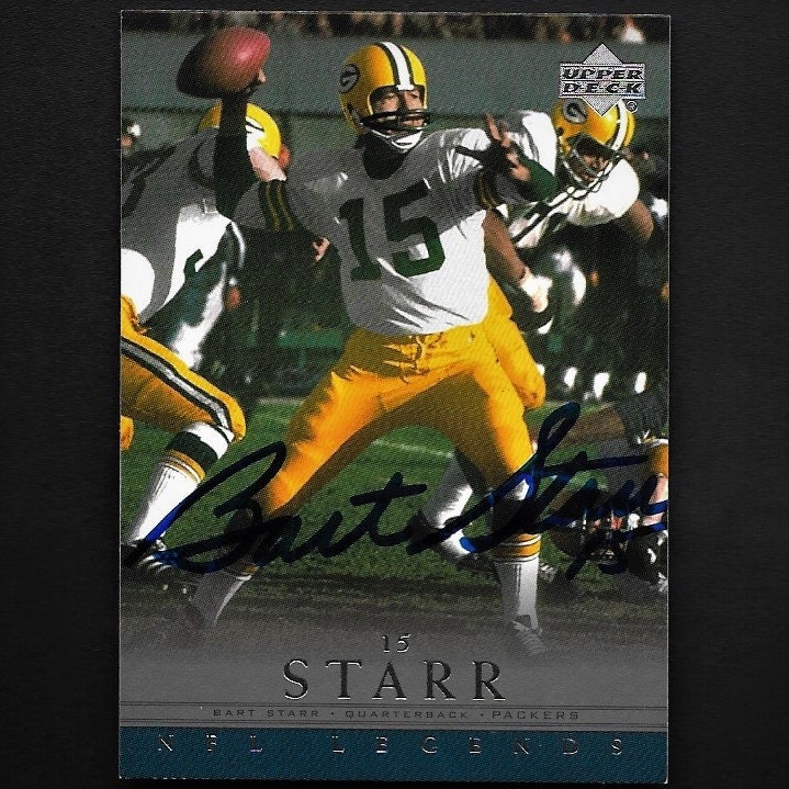 Bart Starr throwback jersey