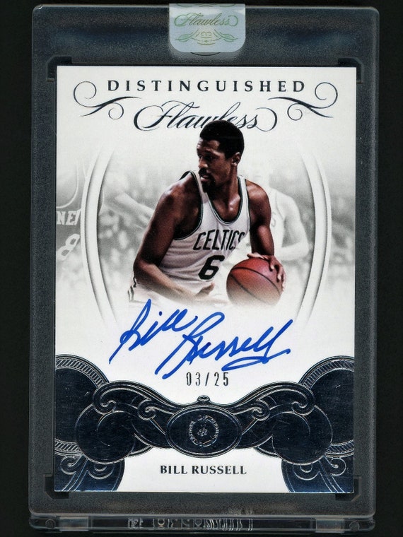 NBAカード Bill Russell autoサイン NBAカード Bill Russell autoサイン