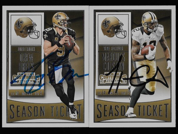ドリュー ブリーズ　DREW BREES　直筆サインカード　AUTO　NFL Drew Brees 2021 Panini Absolute Hall Worthy Auto/Autograph