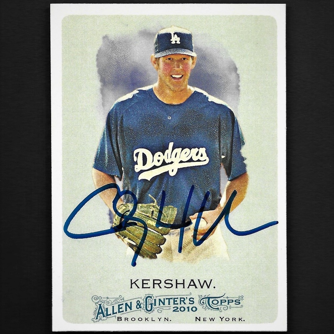 Clayton Kershaw Signed Autographed Jersey Los Angeles Dodgers Home