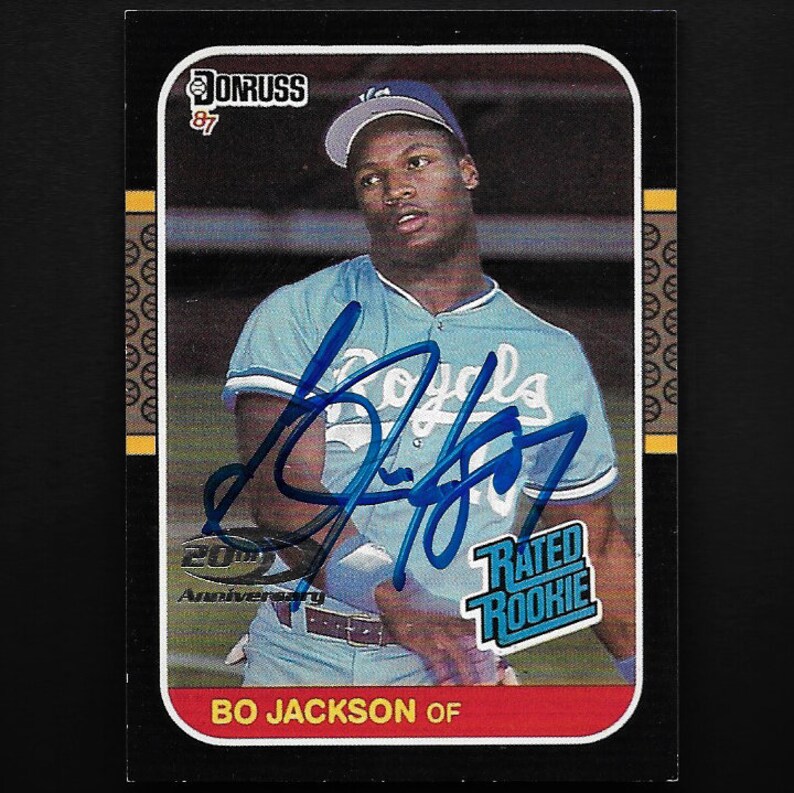 bo jackson autograph