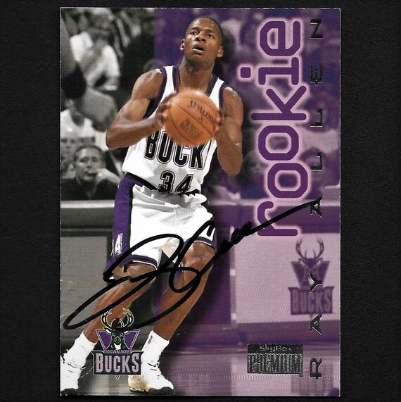 ray allen signed jersey