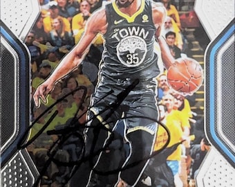 Kevin Durant autograph signed 2019 Panini card #284 Warriors