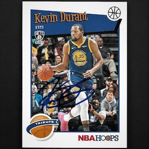 Kevin Durant Signed Brooklyn Nets Jersey Superstar NBA Champ JSA