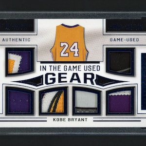  Addones Memorial Kobe and Gigi, Their Jersey Number 8/24 2 Love  Patch Iron On Sew On Embroidered Applique Badge Motif Decal 3.5 x 3.1  inches (9 x 8 cm)