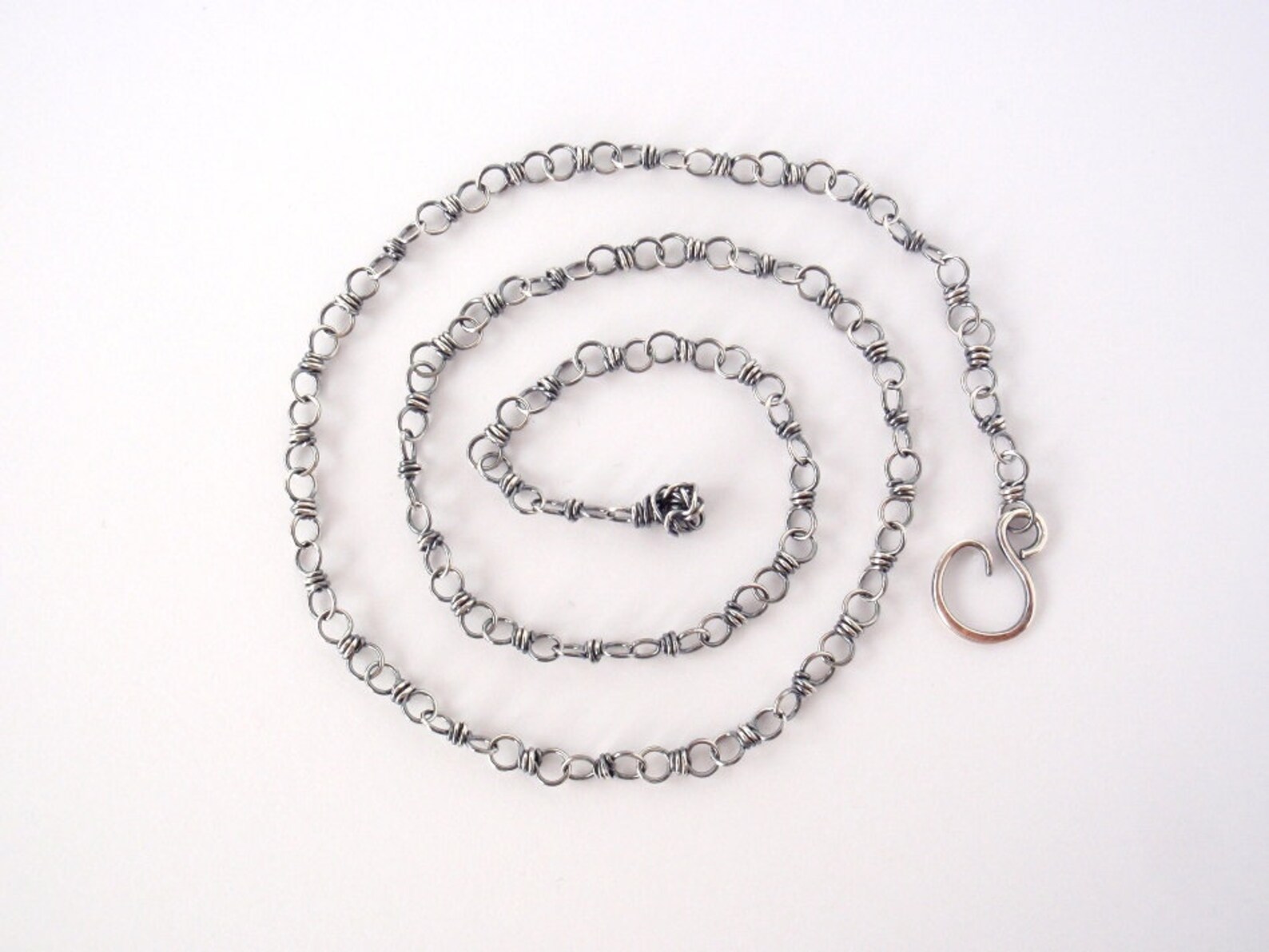 45cm Sterling Silver Chain 18 Inch Handmade Chain Etsy