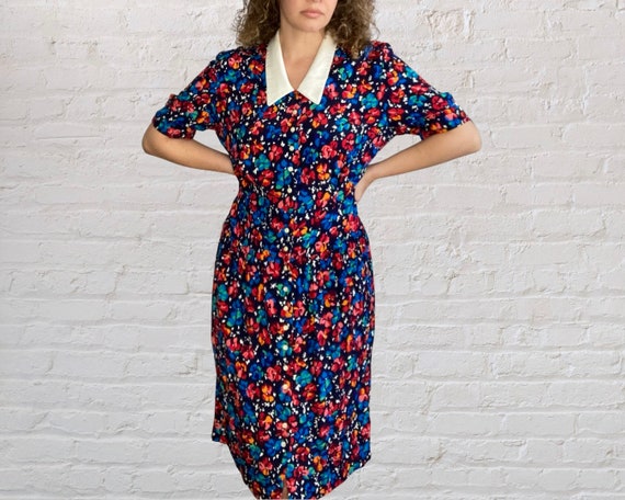 Liz Claiborne / 1990s / Floral / - Etsy