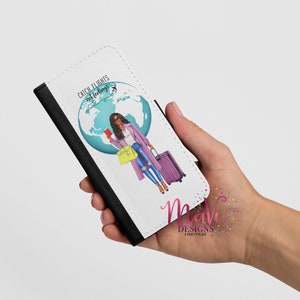 Catch Flights Not Feelings World Passport Holder and Luggage Tag Set - Stylish Travel Essentials