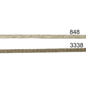 1/4" (6.4mm) Linen Blend Braided Cord 848_3338