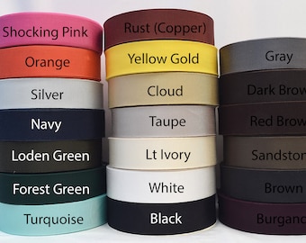 1.5 (38mm) Schiff Petersham Cotton Rayon Grosgrain Ribbon