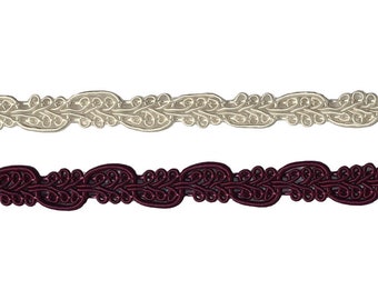 1/2" Scroll Passementerie Braid Trim 2044