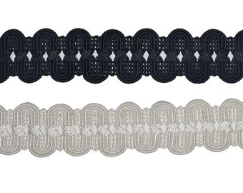 1-1/4" Passementerie Braid Trim 2403