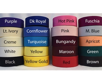 2" (50mm) Schiff Petersham Cotton Rayon Grosgrain Ribbon