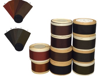 1-1/2" Rayon Woven Edge Grosgrain Ribbon (see description)