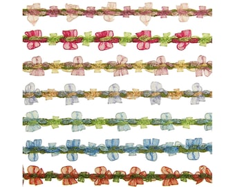 3/8" (10mm) French Organza Rococo Ribbon 3087 BTY