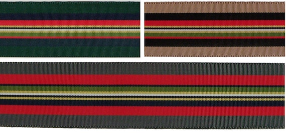 BTY 38mm 1.5/" Multi-color Grosgrain Ribbon 1060