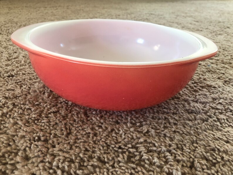 Vintage Pink Pyrex 2qt bowl 024 Etsy