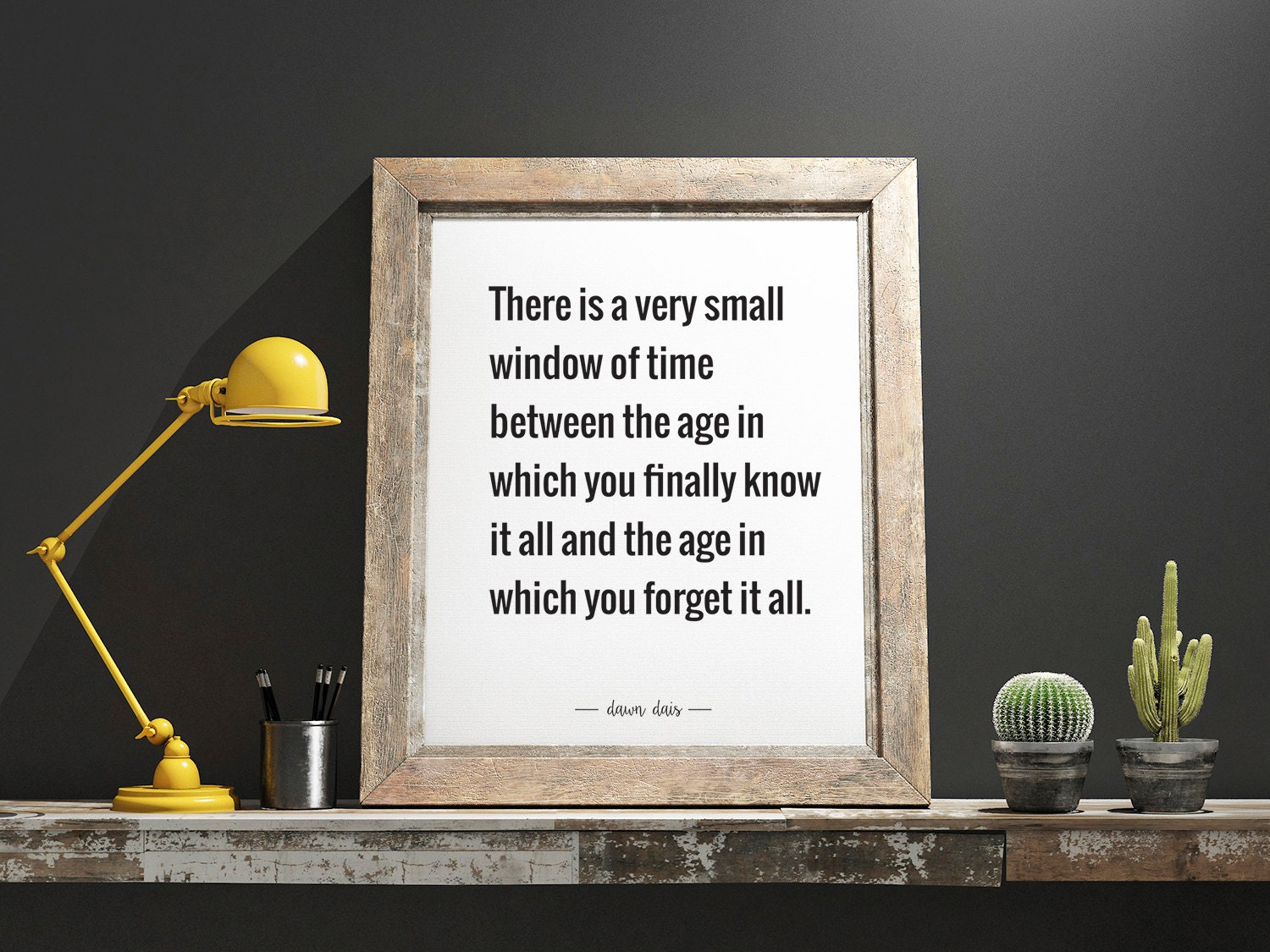 Printable. There is a Small Window of Time Wall Art Print Etsy