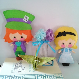 4 Doll Patterns from Alice in Wonderland - SET 1