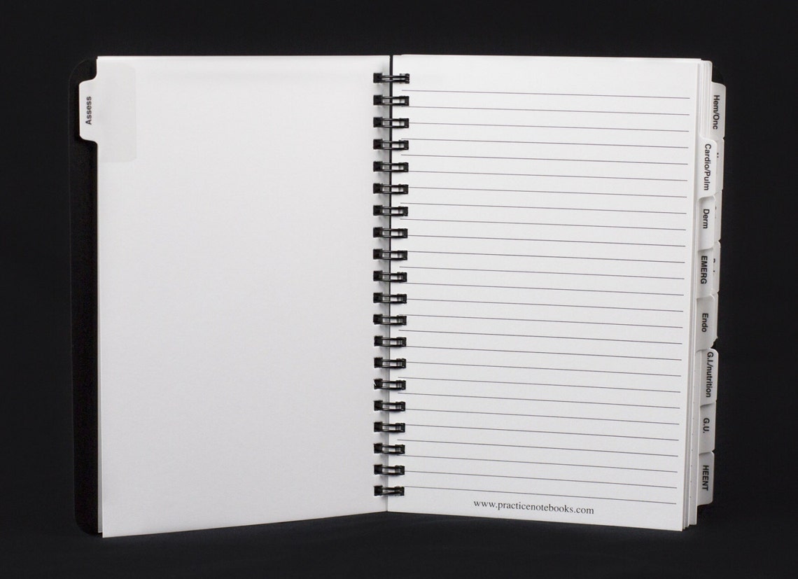Medical Practice Notebook Etsy