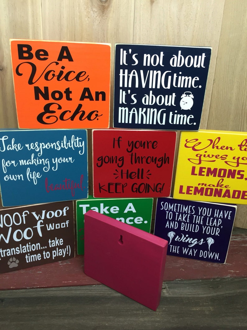 Small Custom Signs Small Signs Customized Signs Etsy