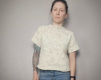 Knitting Pattern // Need for Tweed Raglan Tee