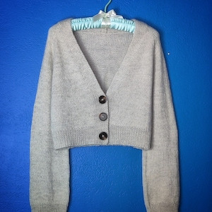 Knitting Pattern // Not Your Grandpa&#39;s Cardigan