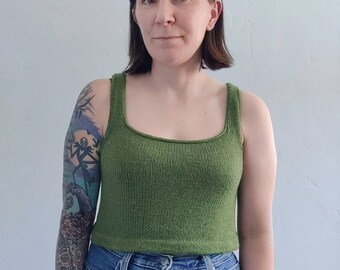 Knitting Pattern // Double Hemingway Tank