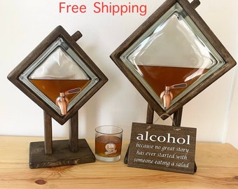 Decanter with Free Sign