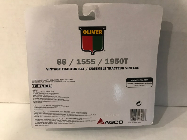 Ertl Oliver 164 scale 8815551950T 3 piece set #1251 unopened Original packaging