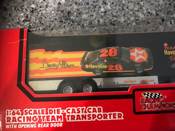 NASCAR Davey Allison Cast Cab Racing Team Transporter/hauler. 1993