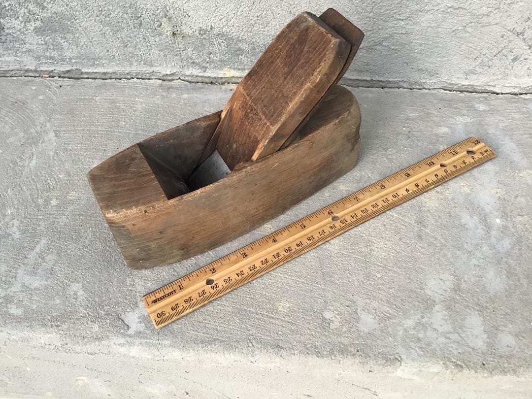 Antique Wooden Coffin Scraper Block Plane. #2971 - Etsy