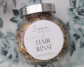 Herbal Hair Rinse Tea - Scalp Care - Hair Growth - Moisturizing Blend