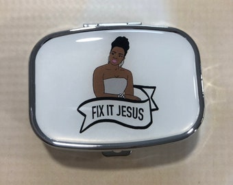 Bravo RHOA Phaedra Parks “Fix It Jesus” Inspired Pill Case