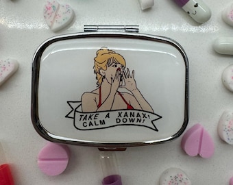 Ramona Singer inspired Take a Xanax Pill Case- RHONY- Real Housewives of New York