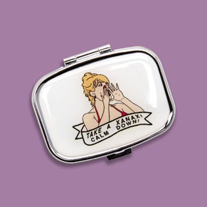 Ramona Singer inspired Take a Xanax Pill Case RHONY Real Housewives of New York image 1