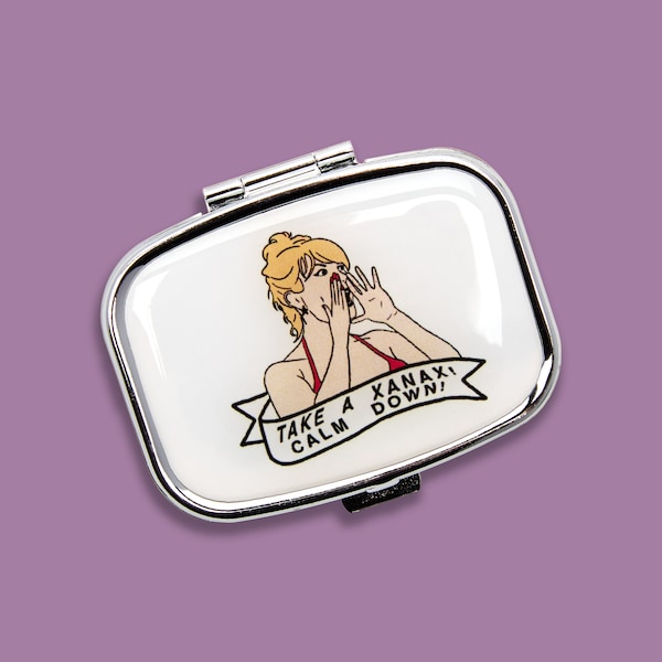 Ramona Singer inspired Take a Xanax Pill Case- RHONY- Real Housewives of New York