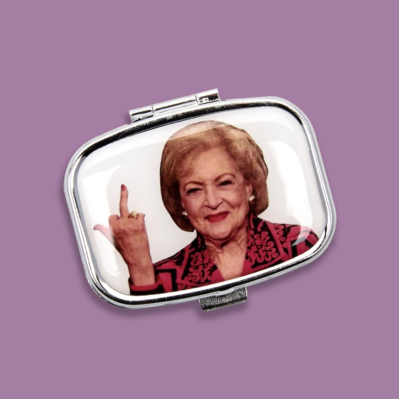 Betty White Golden Girls Inspired Pill Case image 6