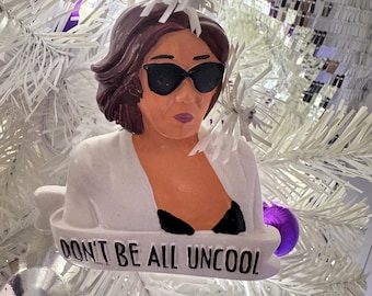 Countess Luann Real Housewives of New York Christmas Ornament