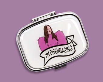 Real Housewives of SLC Meredith Marks “I’m Disengaging” Inspired Pill Case