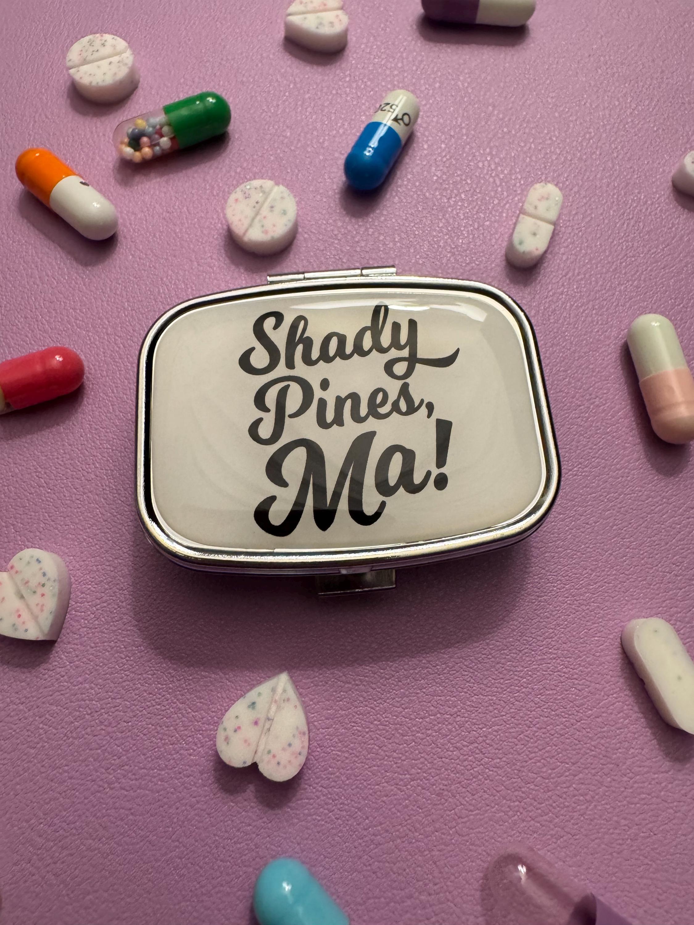 Golden Girls Inspired Shady Pines, Ma Pill Case - Etsy