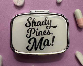 Golden Girls Inspired Shady Pines, Ma Pill Case - Etsy