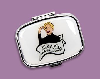 Bravo RHONY Dorinda Medley “Not Well” Pill Case