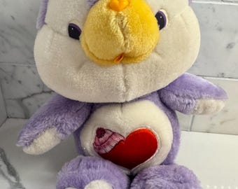 Vintage 1984 Kenner Care Bears Cousins Cozy Heart Penguin Stuffy