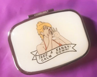 Ramona Singer inspired Take a Xanax Pill Case- RHONY- Real Housewives of New York