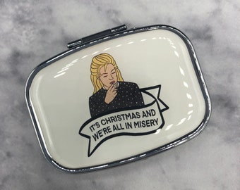 National Lampoon’s Christmas Vacation Ellen Griswold Inspired Pill Case