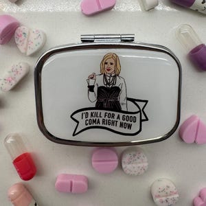 Schitt’s Creek Moira Inspired Pill Case
