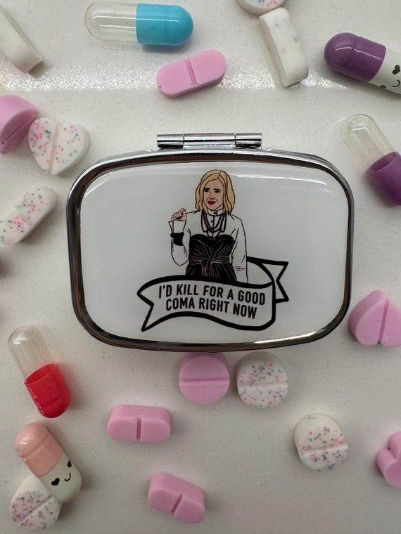 Schitt’s Creek Moira Inspired Pill Case