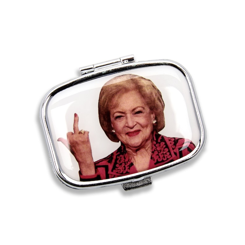 Betty White Golden Girls Inspired Pill Case image 1