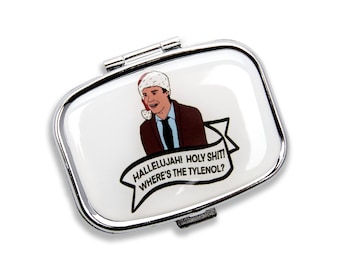 National Lampoon’s Christmas Vacation Clark Griswold Inspired Pill Case